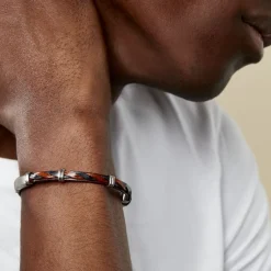 Bracelet Acier Blanc Pacome-Histoire d'Or Outlet