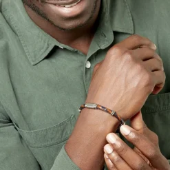 Bracelet Acier Blanc Pacome-Histoire d'Or Outlet