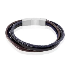 Histoire d'Or Bracelet Acier Blanc Romain