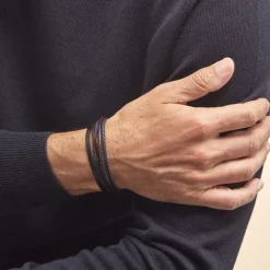 Histoire d'Or Bracelet Acier Blanc Romain