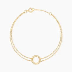 Bracelet Aislin Or Jaune Diamant-Histoire d'Or New