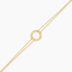 Bracelet Aislin Or Jaune Diamant-Histoire d'Or New