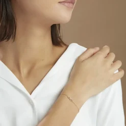 Histoire d'Or Bracelet Ajna Plaqué Or Jaune