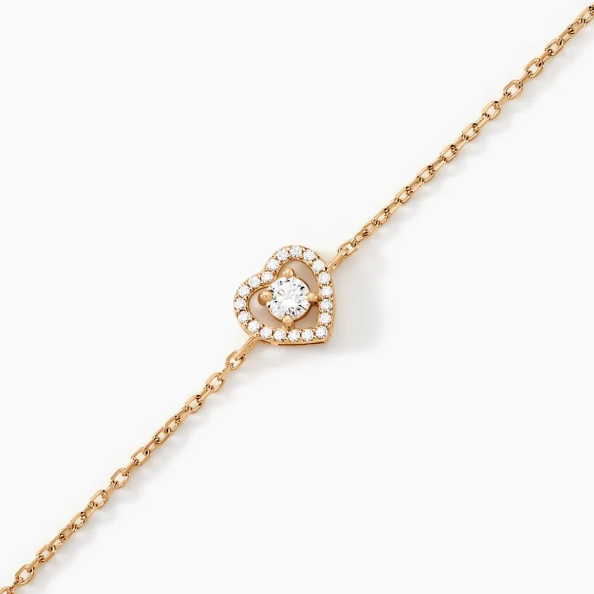 Bracelet Alais Plaqué Or Oxyde De Zirconium-Histoire d'Or Discount