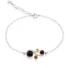 Bracelet Alexa Argent Blanc Ambre-Histoire d'Or Discount