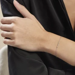 Histoire d'Or Bracelet Alexander Argent Blanc Oxyde De Zirconium