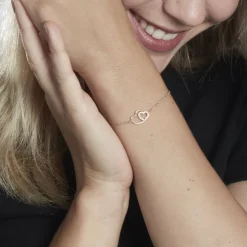 Histoire d'Or Bracelet Alexandra Plaqué Or Jaune Oxyde De Zirconium