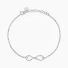Histoire d'Or Bracelet Alissone Argent Blanc