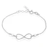Histoire d'Or Bracelet Aliya Argent Blanc Pierre De Synthese
