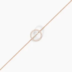 Bracelet Alysone Argent Rose Oxyde De Zirconium-Histoire d'Or Online