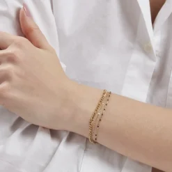 Histoire d'Or Bracelet Amala Acier Doré