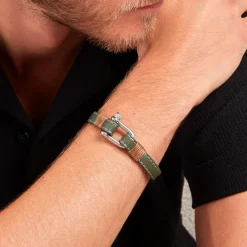 Histoire d'Or Bracelet Amarelo Acier Blanc