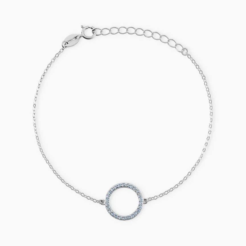 Bracelet Ambroisie Argent Blanc Oxyde De Zirconium-Histoire d'Or Outlet