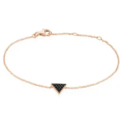 Histoire d'Or Bracelet Amellia Argent Rose Oxyde De Zirconium