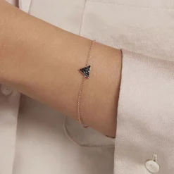 Histoire d'Or Bracelet Amellia Argent Rose Oxyde De Zirconium