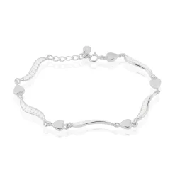 Bracelet Amor Argent Blanc Oxyde De Zirconium-Histoire d'Or Sale