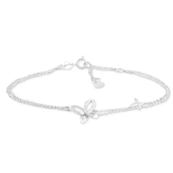 Bracelet Anahi Or Blanc Diamant-Histoire d'Or Sale