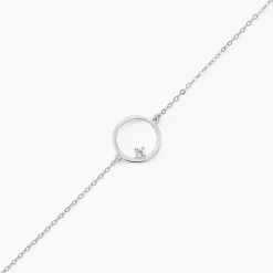 Histoire d'Or Bracelet Anas Argent Blanc Oxyde De Zirconium