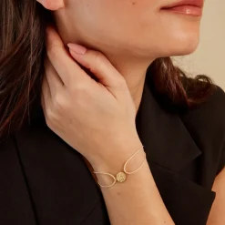 Bracelet Anchjo Or Jaune-Histoire d'Or Clearance