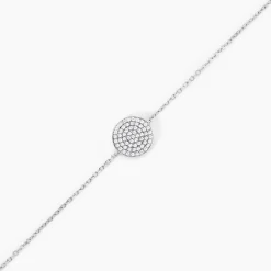 Bracelet Angeles Argent Blanc Oxyde De Zirconium-Histoire d'Or Clearance