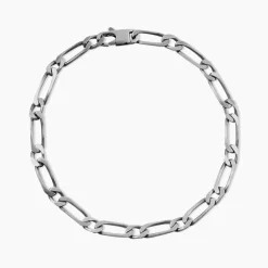 Bracelet Anilo Noircie Argent Blanc-Histoire d'Or Clearance