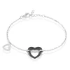 Histoire d'Or Bracelet Anissa Argent Blanc Céramique Et Oxyde De Zirconium