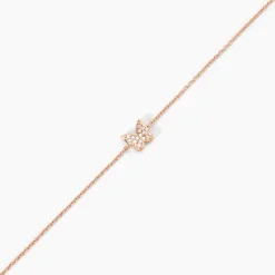 Bracelet Anne-lise Argent Rose Oxyde De Zirconium-Histoire d'Or New