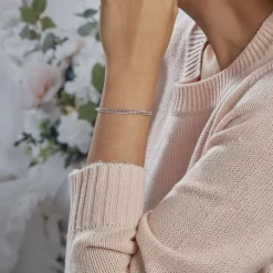 Histoire d'Or Bracelet Anne-sylvieae Argent Blanc
