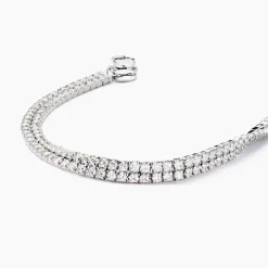 Bracelet Anthia Argent Blanc Oxyde De Zirconium-Histoire d'Or Hot