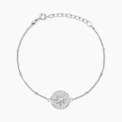 Histoire d'Or Bracelet Apollinaris Argent Blanc Oxyde De Zirconium