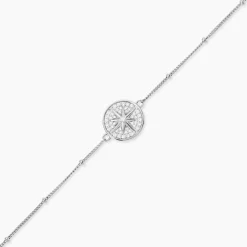 Histoire d'Or Bracelet Apollinaris Argent Blanc Oxyde De Zirconium