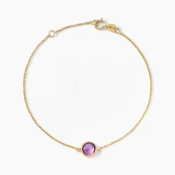 Histoire d'Or Bracelet Arenale Or Jaune Amethyste