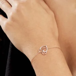 Histoire d'Or Bracelet Argent Bicolore Serapis Oxyde De Zirconium