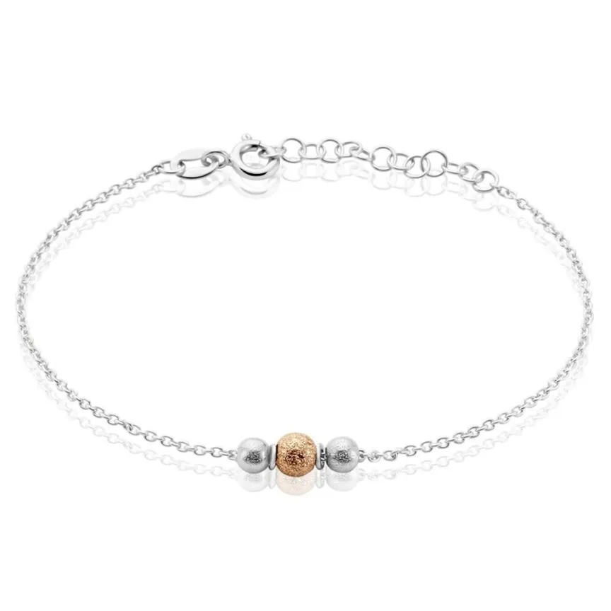 Bracelet Argent Bicolore Wilmart-Histoire d'Or Sale