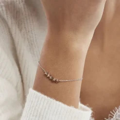 Bracelet Argent Bicolore Manya-Histoire d'Or Outlet