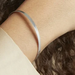 Histoire d'Or Bracelet Argent Blanc Alayna