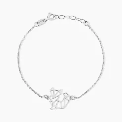 Histoire d'Or Bracelet Argent Blanc Alekdandarine