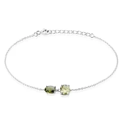 Histoire d'Or Bracelet Argent Blanc Brenna Oxydes De Zirconium
