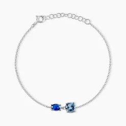 Bracelet Argent Blanc Brenna Oxydes De Zirconium-Histoire d'Or Hot