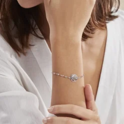 Bracelet Argent Blanc Buccinarie-Histoire d'Or Best