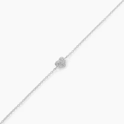 Histoire d'Or Bracelet Argent Blanc Deep In Love Oxyde De Zirconium