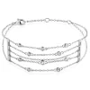 Bracelet Argent Blanc Edvard Oxydes De Zirconium-Histoire d'Or Best