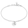 Histoire d'Or Bracelet Argent Blanc Euthalia