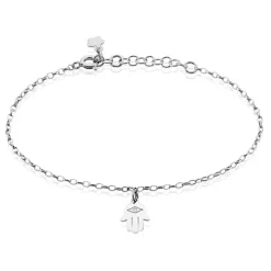 Histoire d'Or Bracelet Argent Blanc Fahem