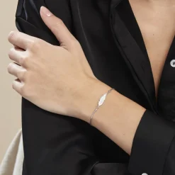 Histoire d'Or Bracelet Argent Blanc Gdiulia