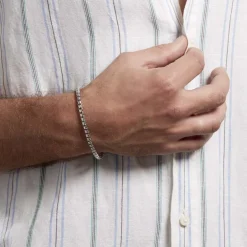 Bracelet Argent Blanc Gustin-Histoire d'Or Sale