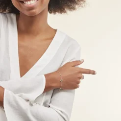 Bracelet Argent Blanc Gyoso-Histoire d'Or Outlet