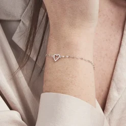 Bracelet Argent Blanc Hariane-Histoire d'Or Clearance