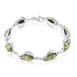 Bracelet Argent Blanc Marie-pauline Ambre-Histoire d'Or New