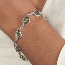 Bracelet Argent Blanc Marie-pauline Ambre-Histoire d'Or New